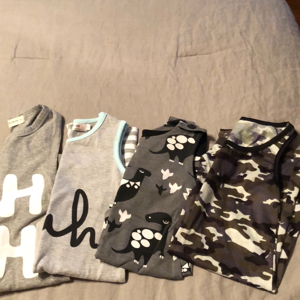 Boys “Mystery” Rompers